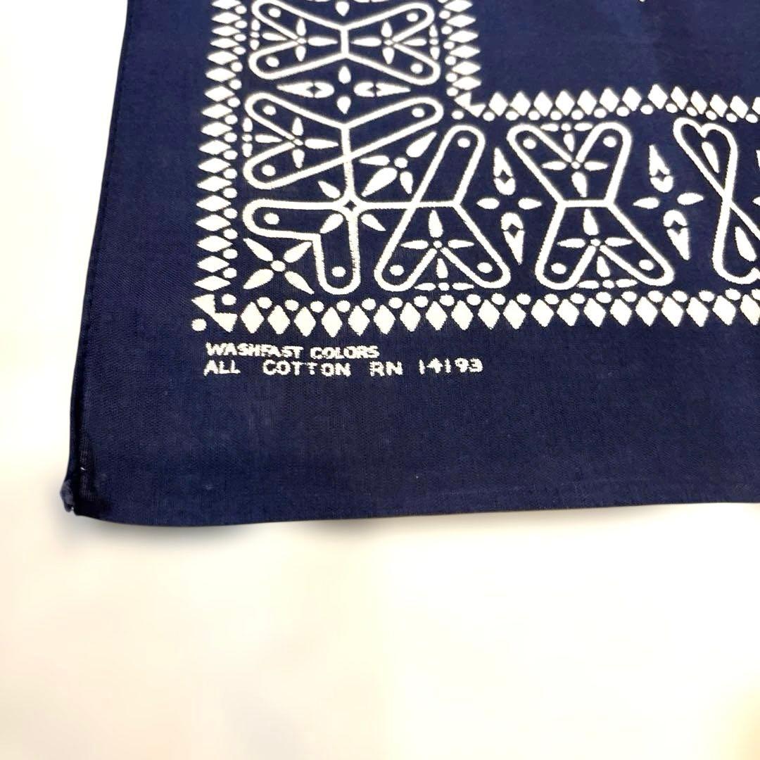 ミントコンディション　WAMCRAFT クロス柄バンダナ