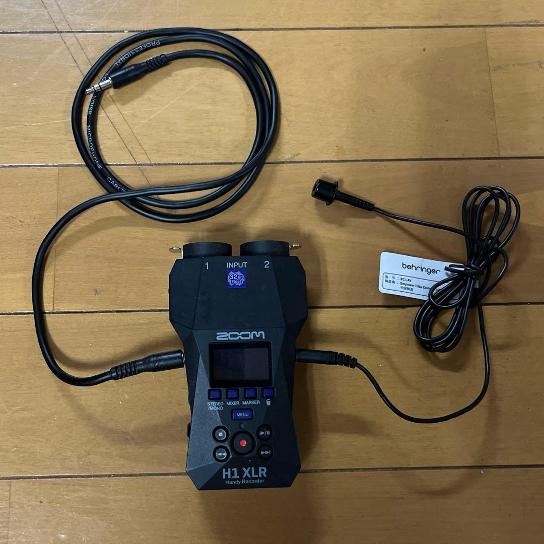ZOOM H1 XLR Handy Recorder ハンディレコーダー 録音
