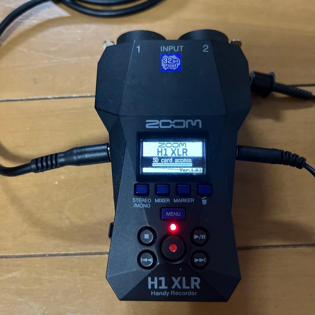 ZOOM H1 XLR Handy Recorder ハンディレコーダー 録音