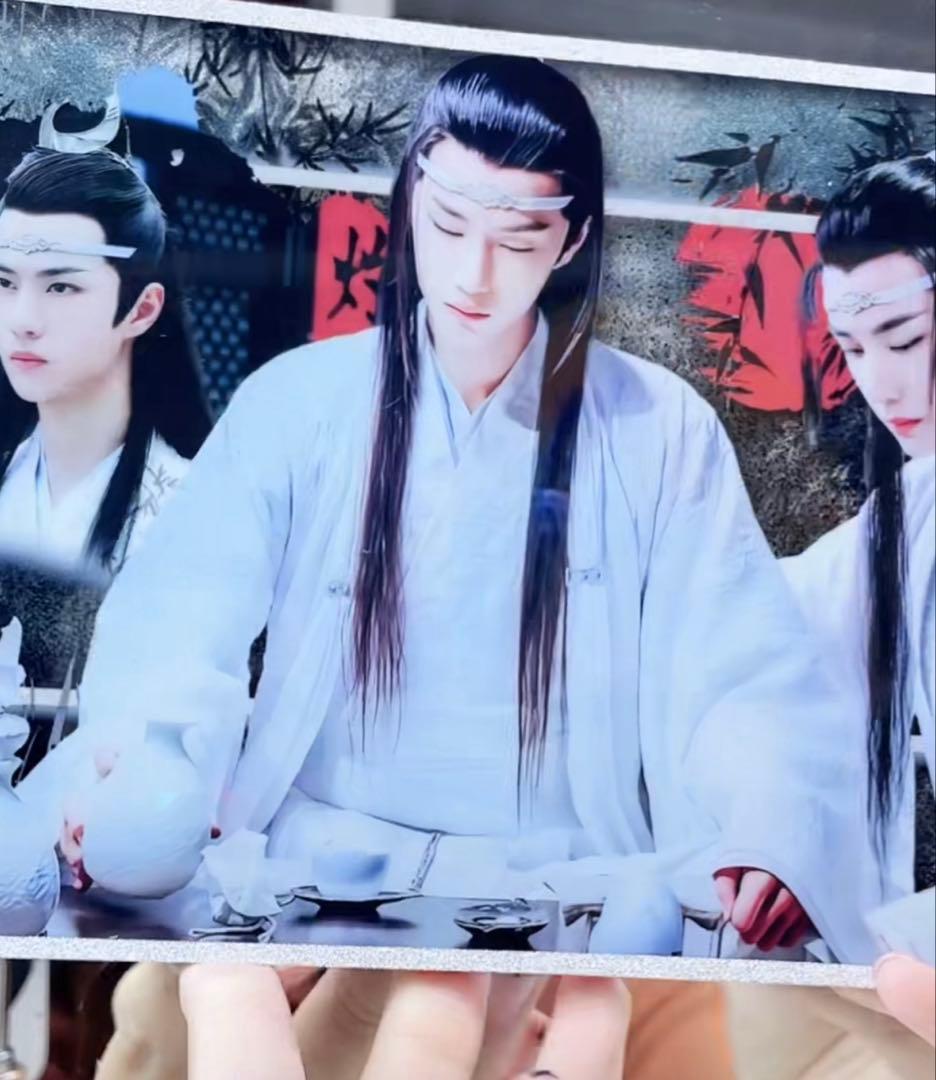 王一博 新作 A5流砂アクリル特殊加工色纸 デザイン　5点セット❣️確認用❣️