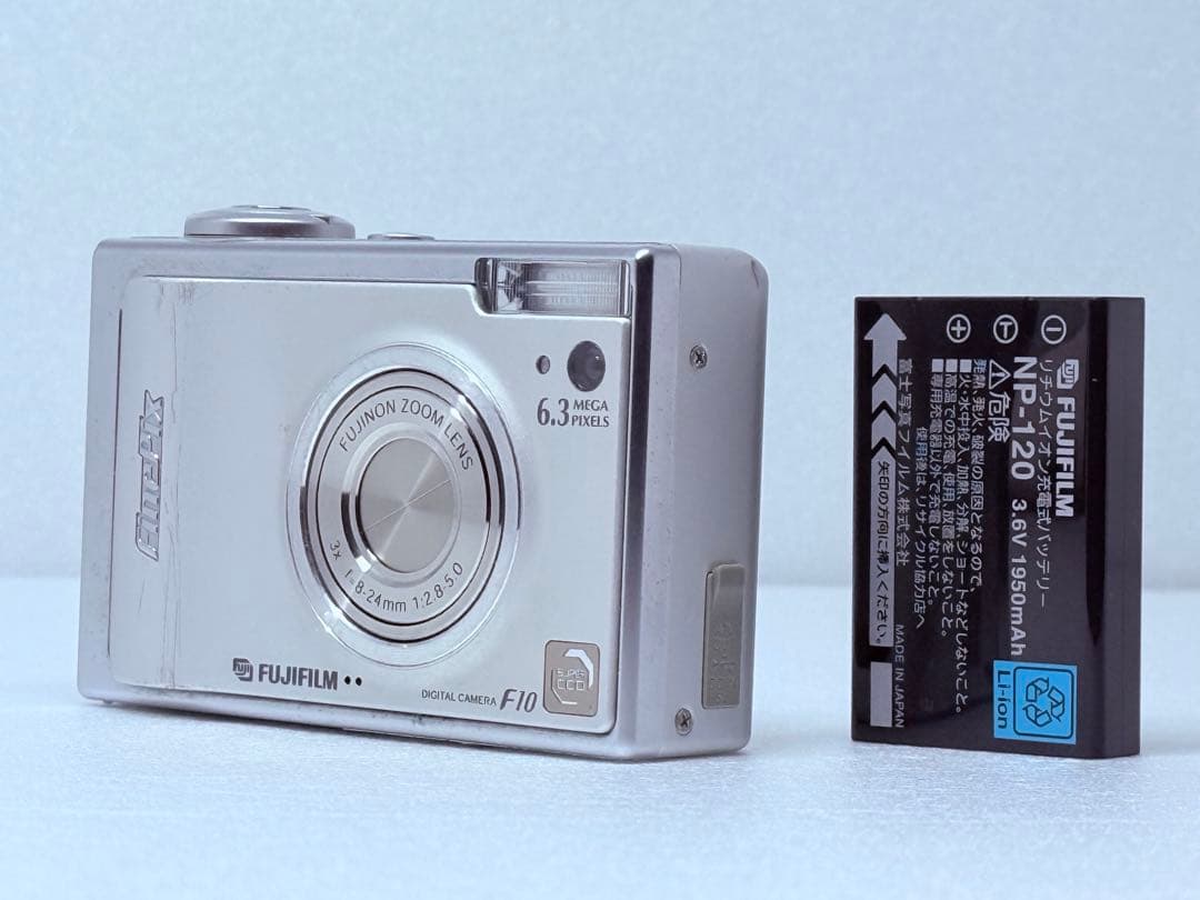 FUJIFILM finepix F10 コンパクトデジカメ 動作確認済