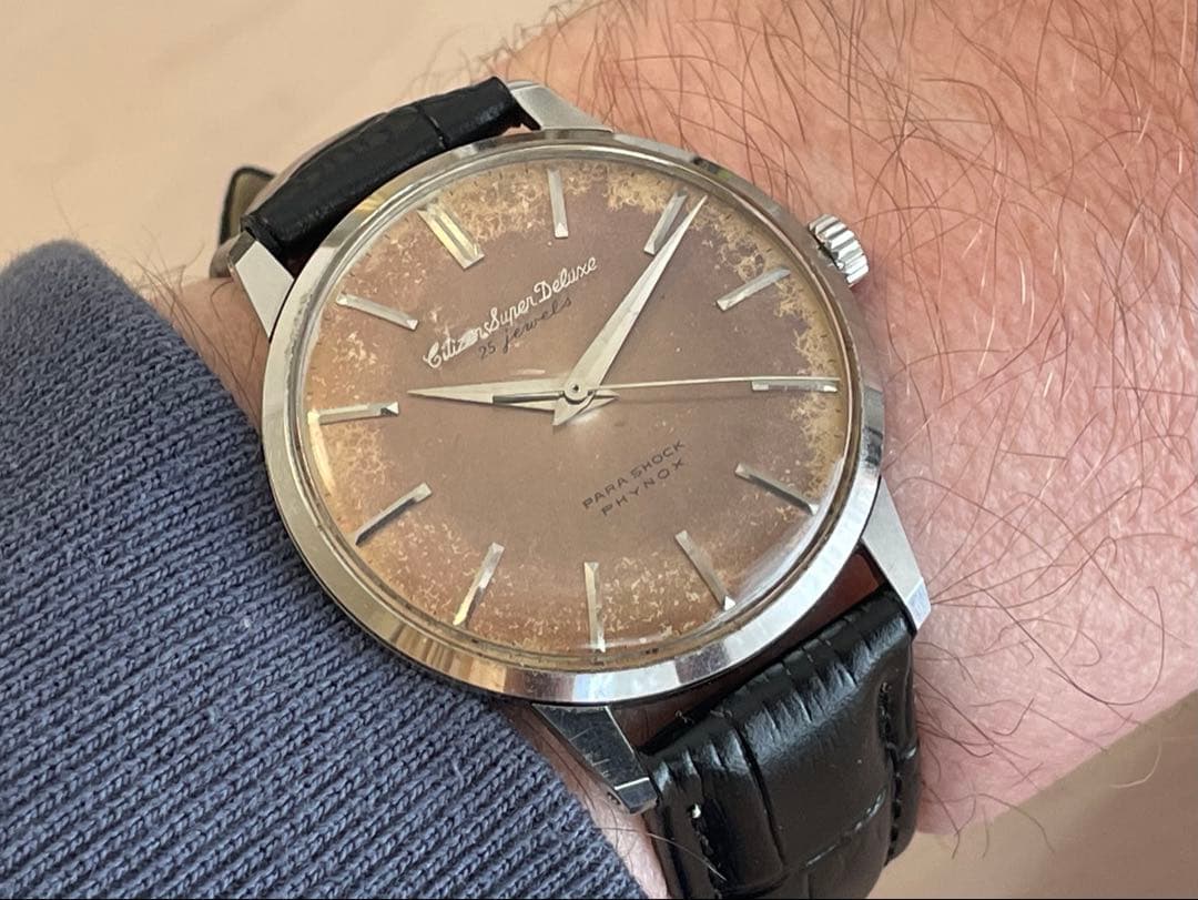 時計 CITIZEN SUPER DELUXE 25 JEWELS