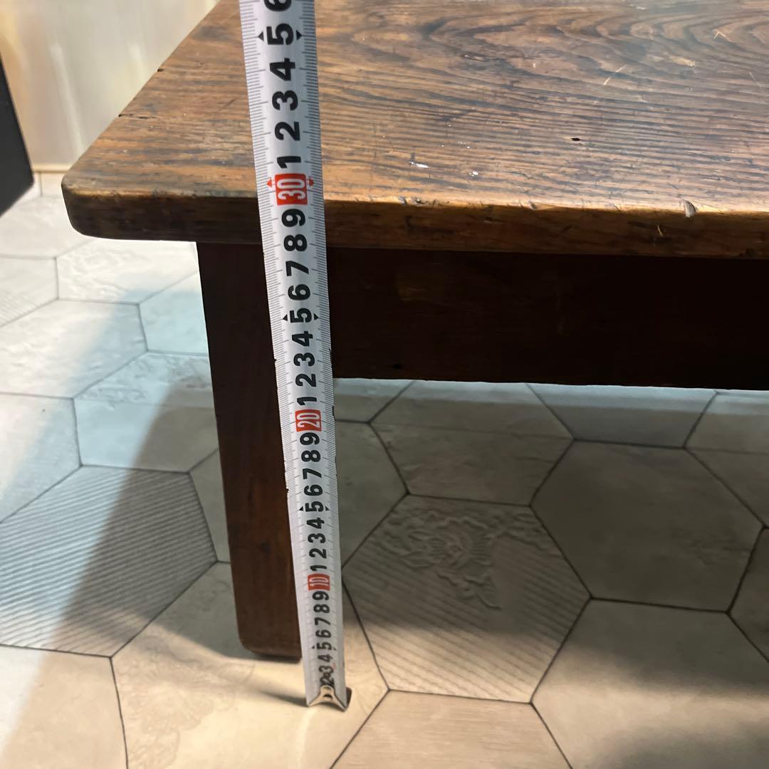 木製座卓 引き出し2つ付き