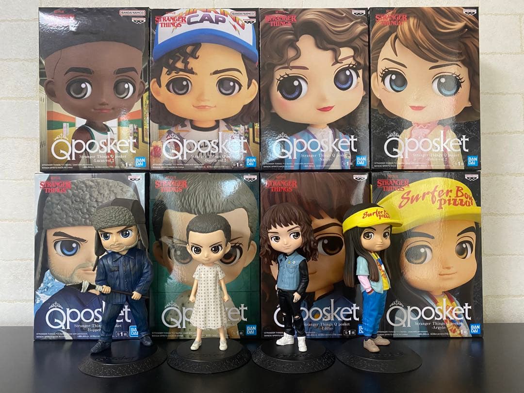 ストレンジャーシングス Qposket フィギュア 8種セット