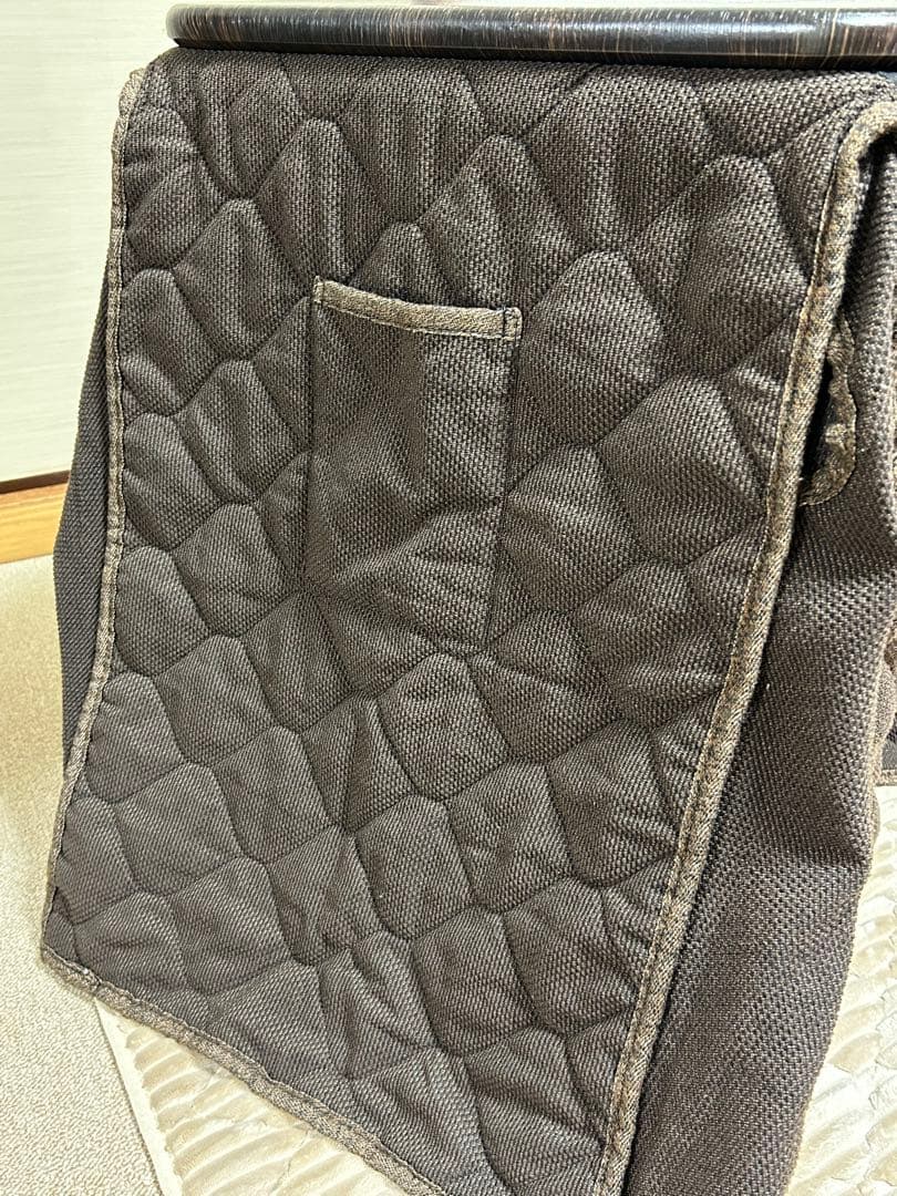 パーソナル こたつ 一人用 高さ3段階調節 ハイタイプ 長方形 コンパクト