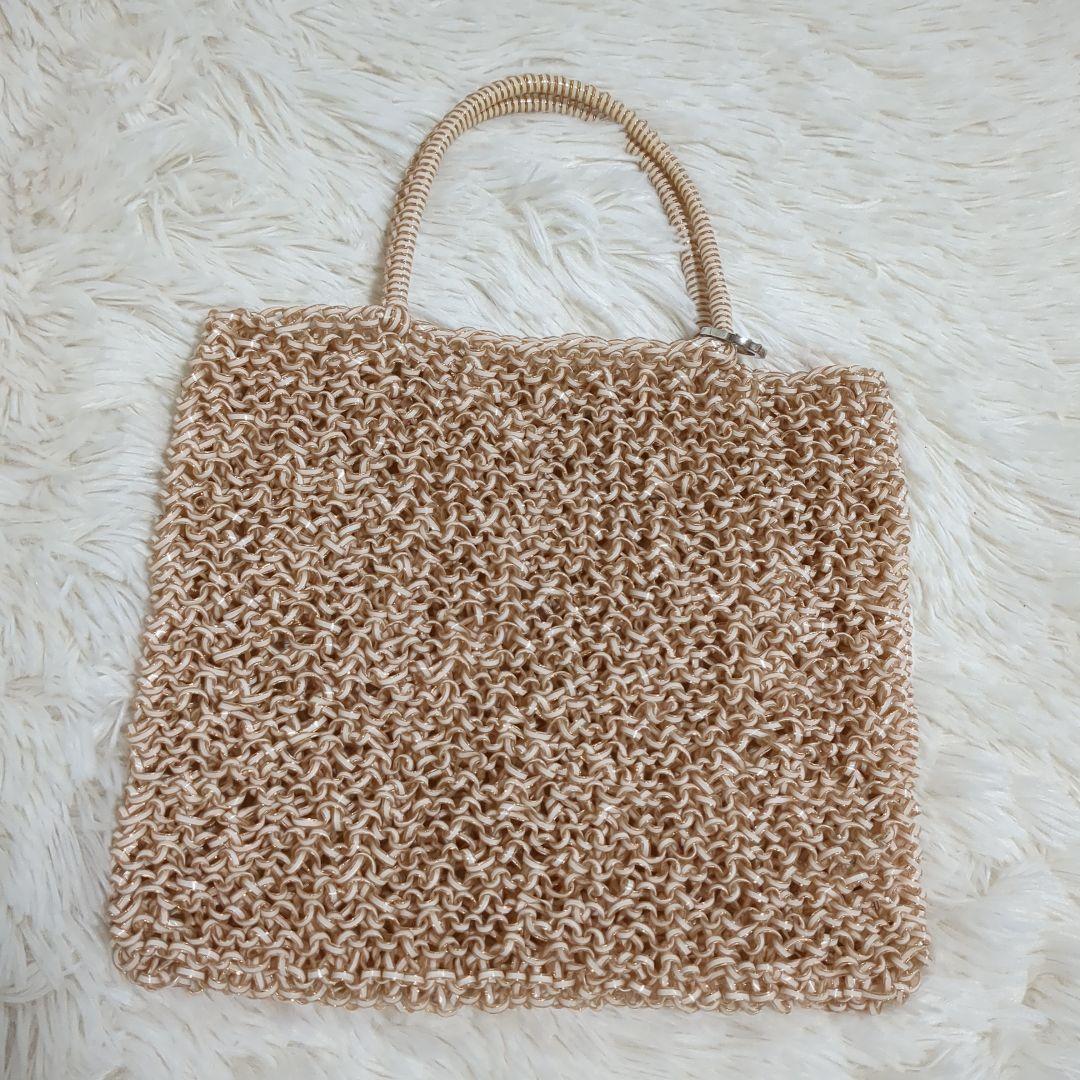 【美品】Anteprima/アンテプリマ/スクエア/ピンクホワイトゴールド