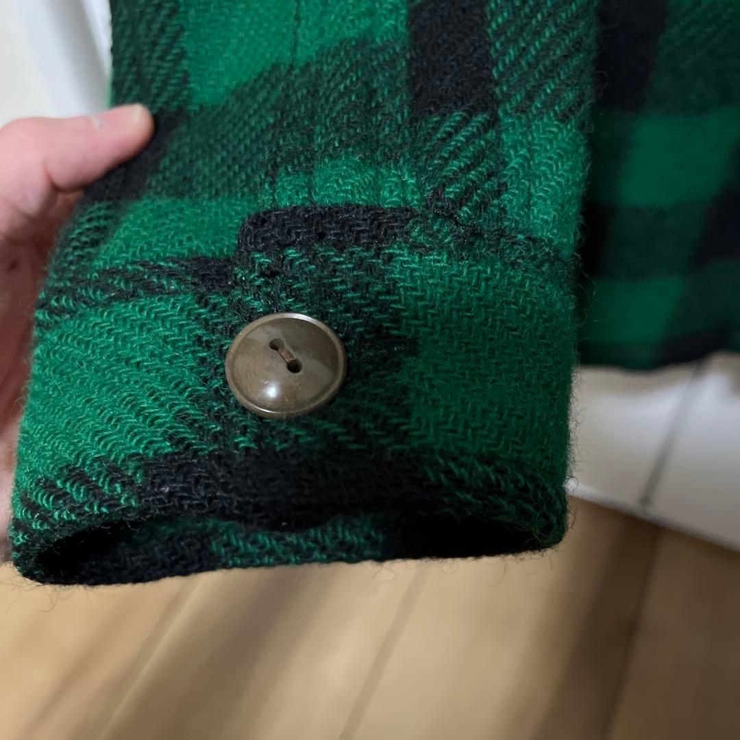 【クリスマスセール】Tenderloin グリーン・バッファローシャツ本店限定