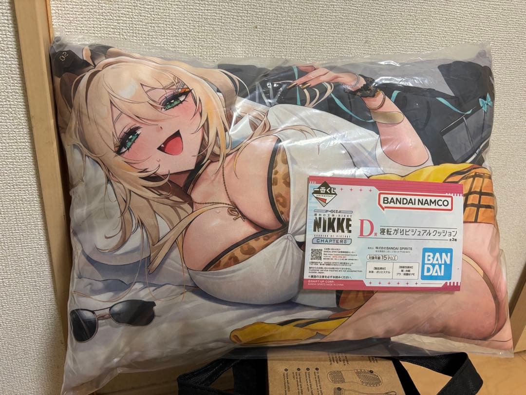 NIKKE Chapter 6 A賞ラピフィギュア & D賞クッションセット