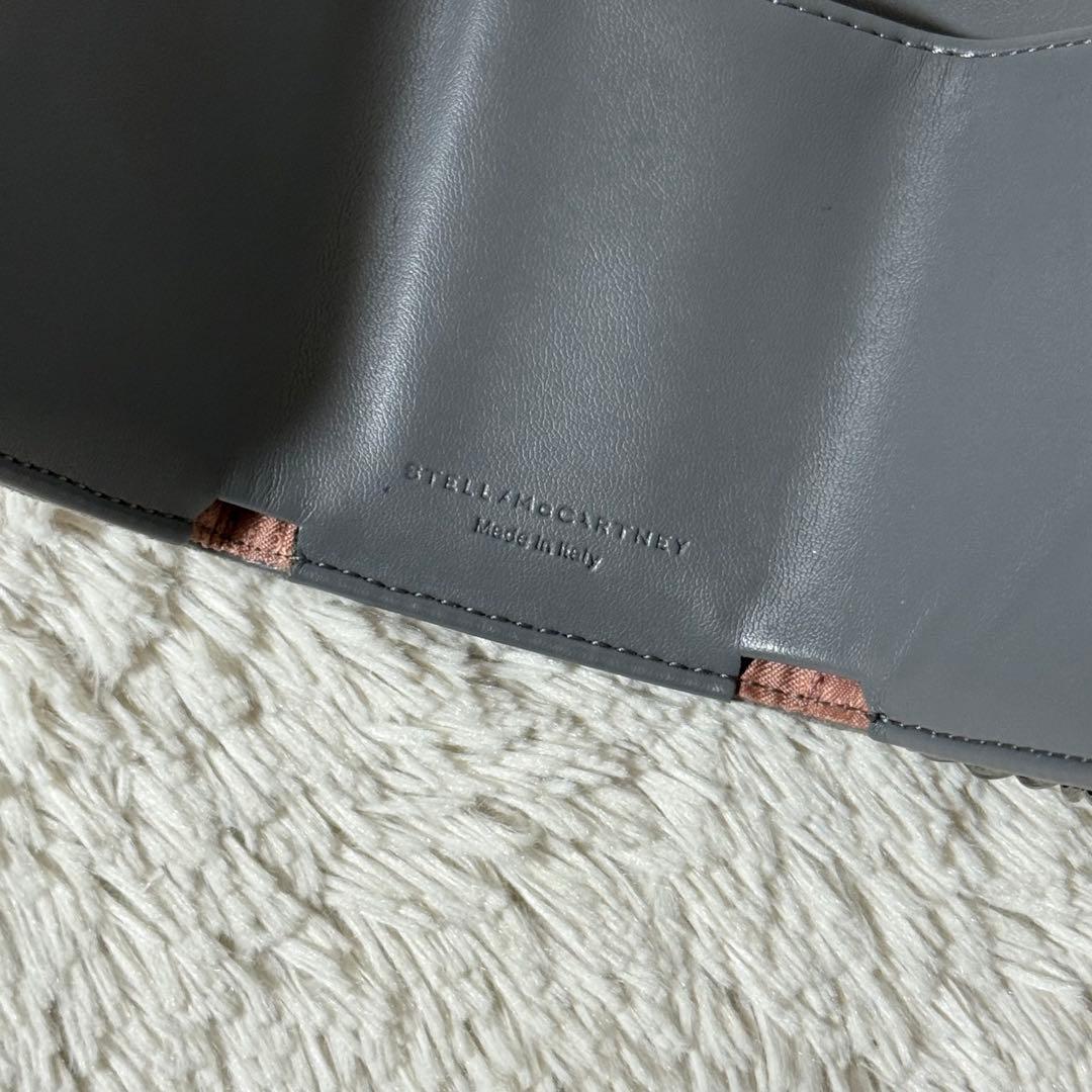⭐️新品未使用⭐️　ステラマッカートニー　ファラベラ　三つ折り財布　ライトグレー