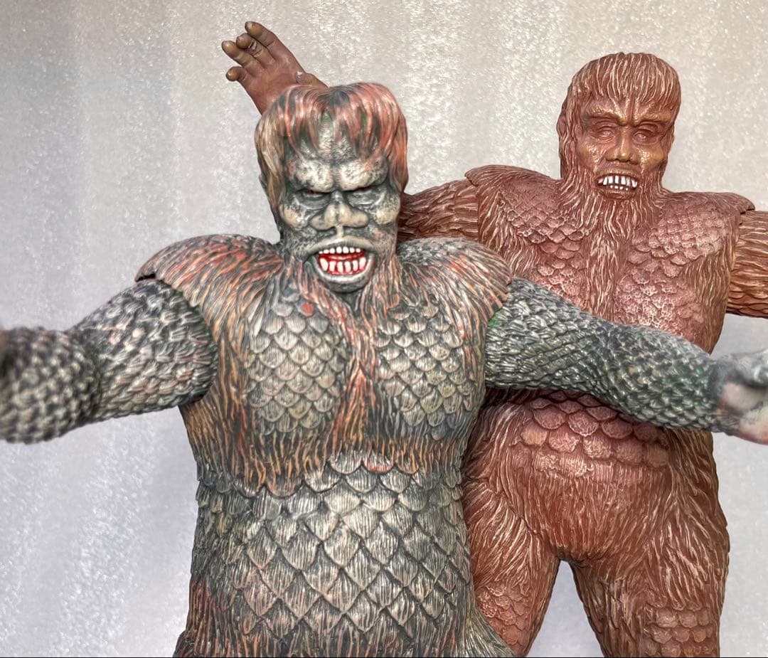 ウェーブ サンダ対ガイラ 完成品 セット（検索:ビリケン ccp エクスプラス）