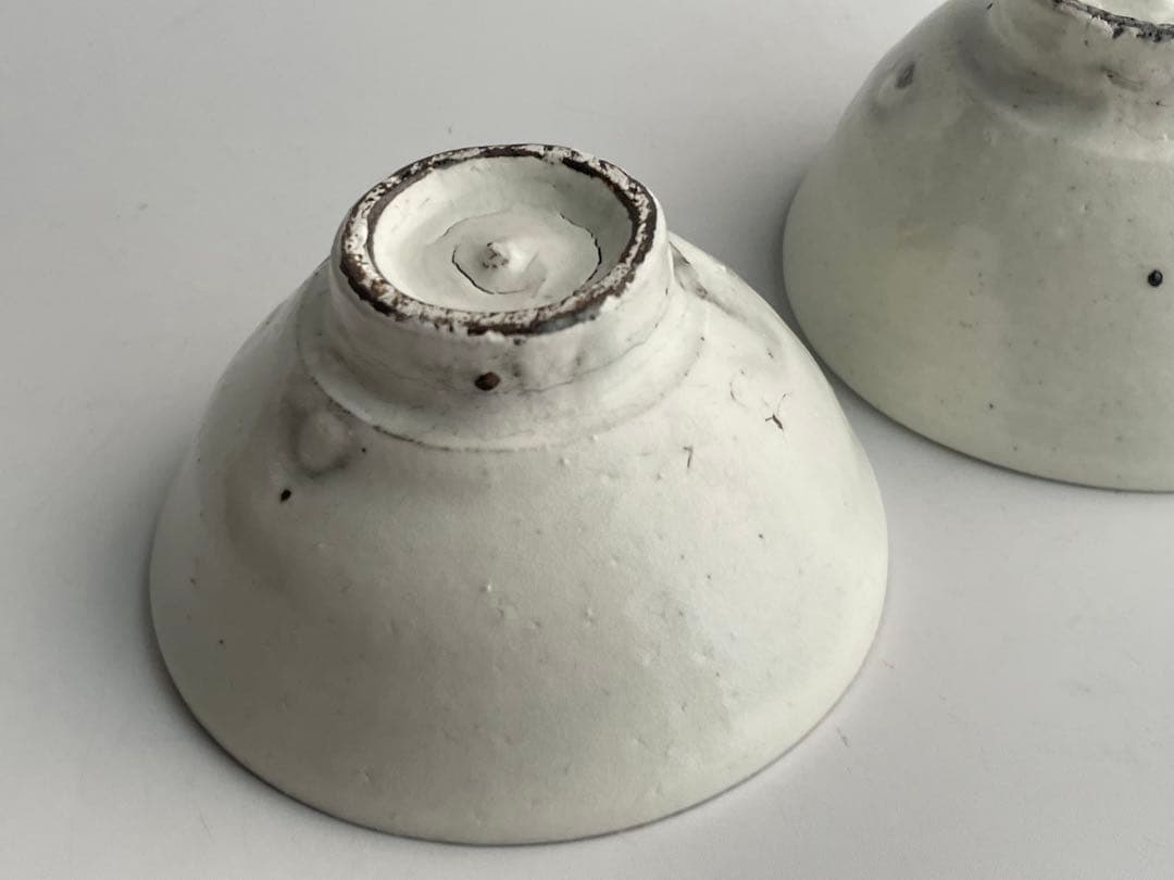 陶芸家　小林東五　粉引　粉吹　小碗　番茶器　汲出　盃　李朝　對州