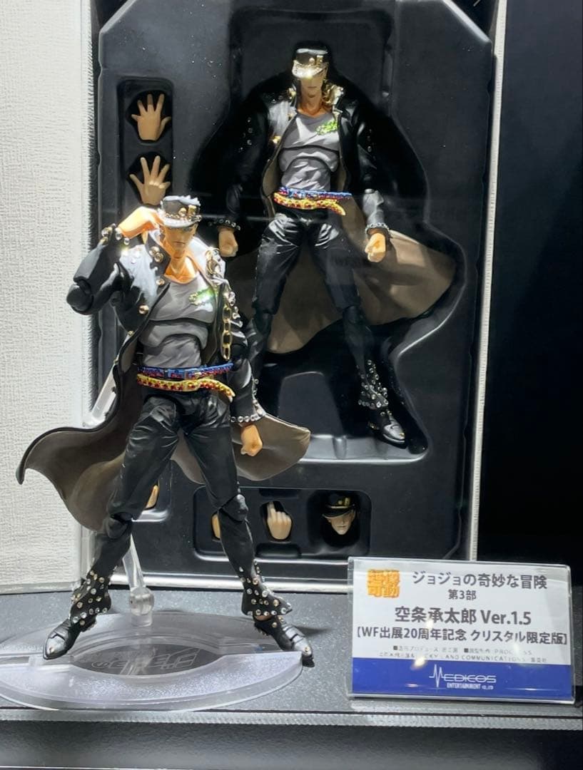 空条承太郎 Ver.1.5クリスタル限定版70個限定 WF会場抽選　特製白ケース