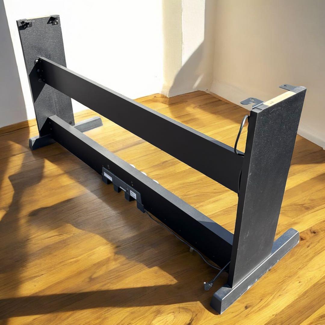 【純正品】YAMAHA 電子ピアノ P-255用 台 + ペダルセット 美品