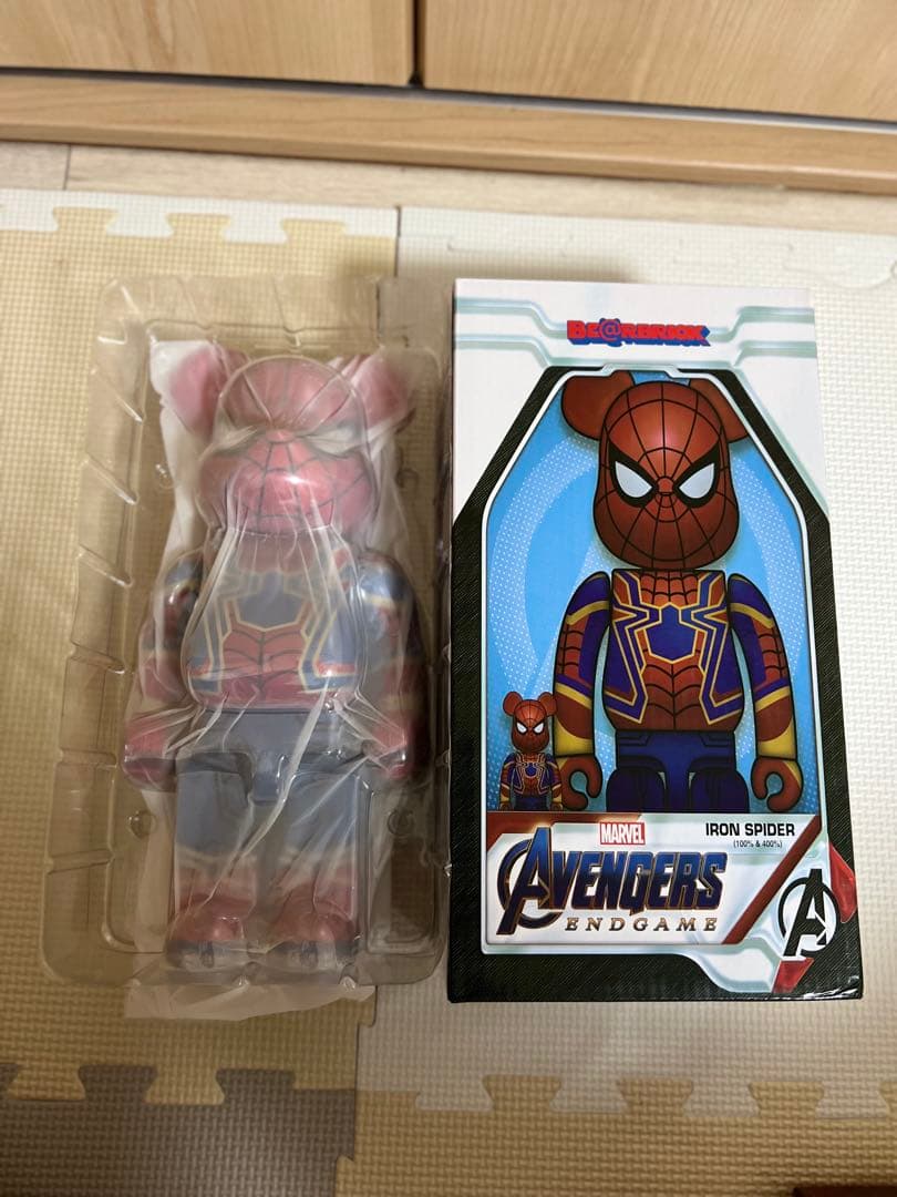 Bearbrick Spiderman 400%です。