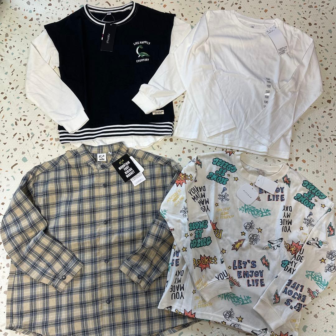 130サイズ　トレーナー　ロンT 長ズボン　ボトムス　春秋冬　まとめ売り