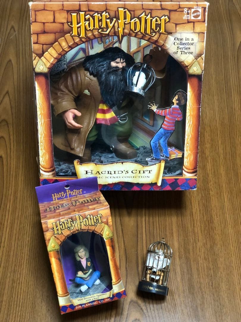 ハリーポッター フィギュア ハグリッド ハーマイオニー ヘドウィグ