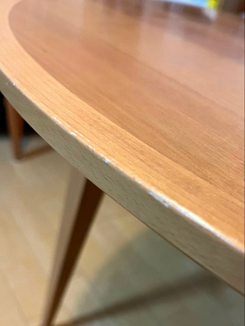 【送料無料】日進木工　ダイニングテーブル 円卓・円形100cm