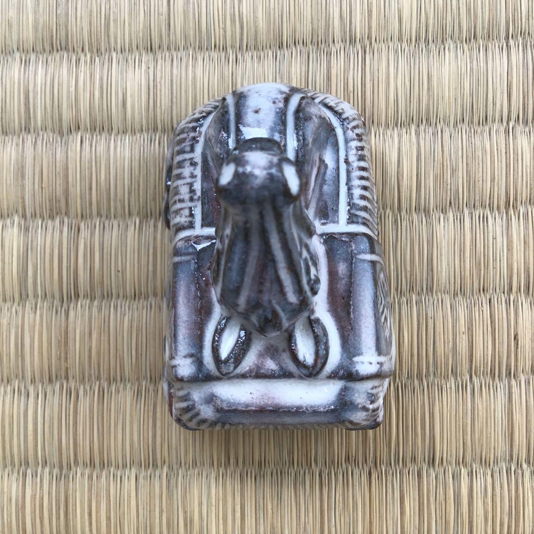 ⭐️茶道具　香合　干支午香合　瑞峰作　共箱　S88KG