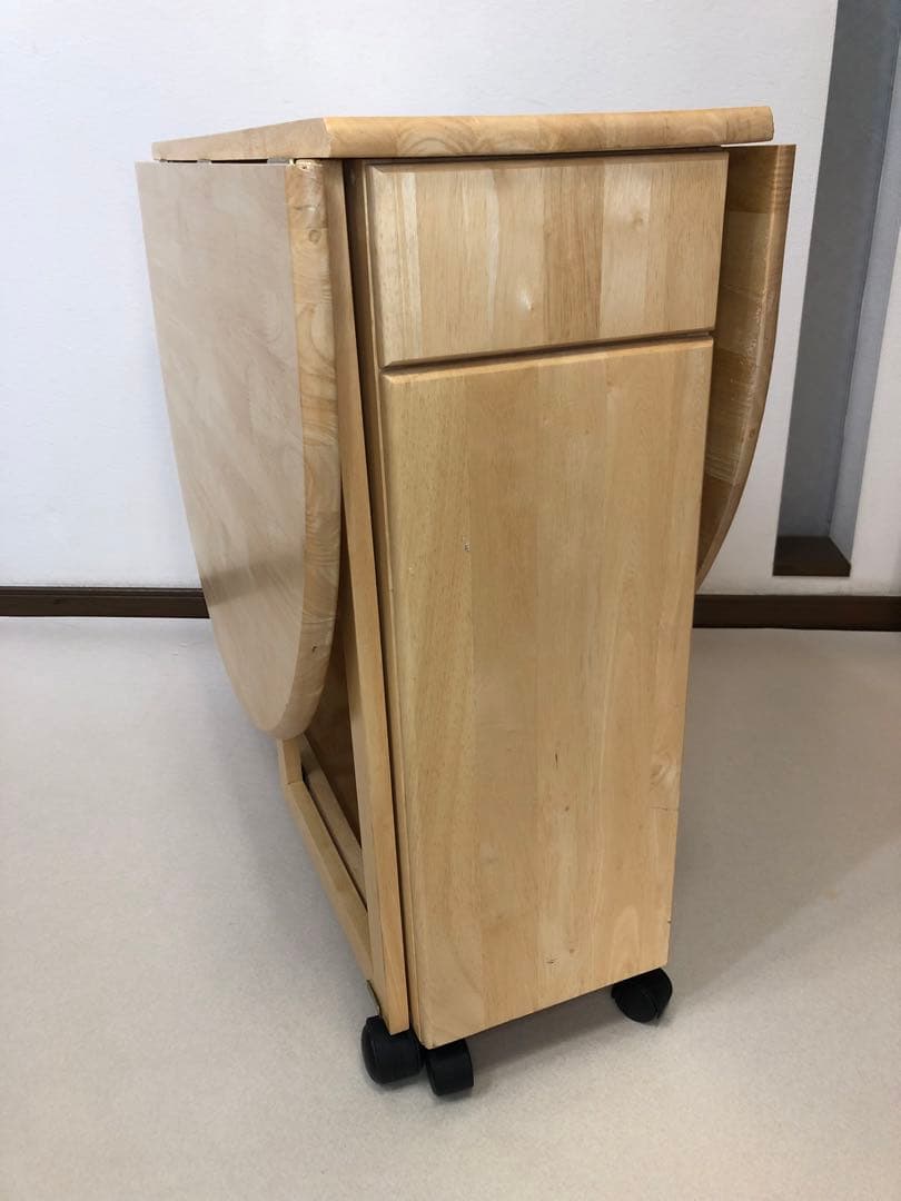 バタフライテーブル 折り畳み ダイニングセットテーブル ゲートレッグテーブル