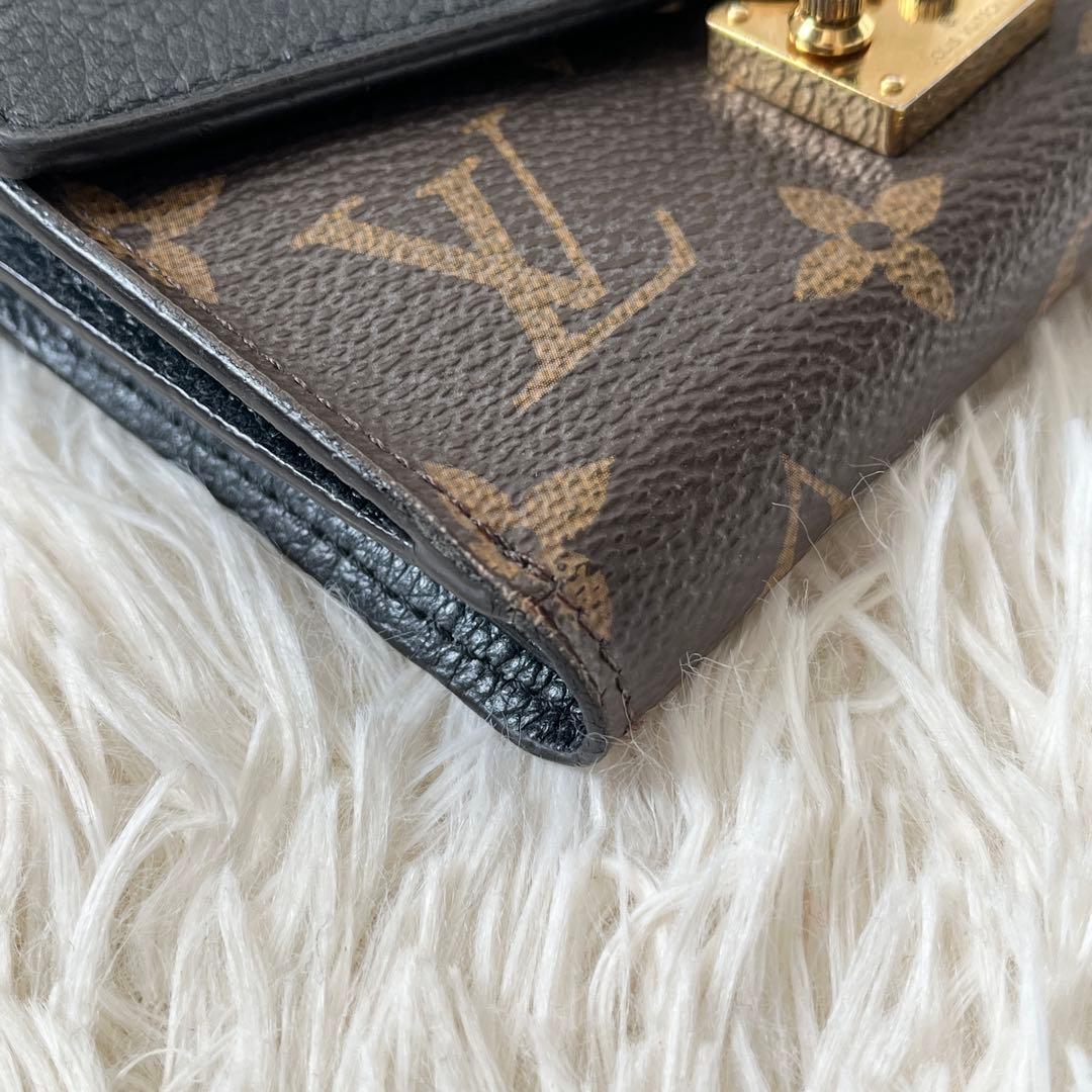 ルイヴィトン 三つ折り財布　ポルトフォイユ パラス コンパクト　モノグラム