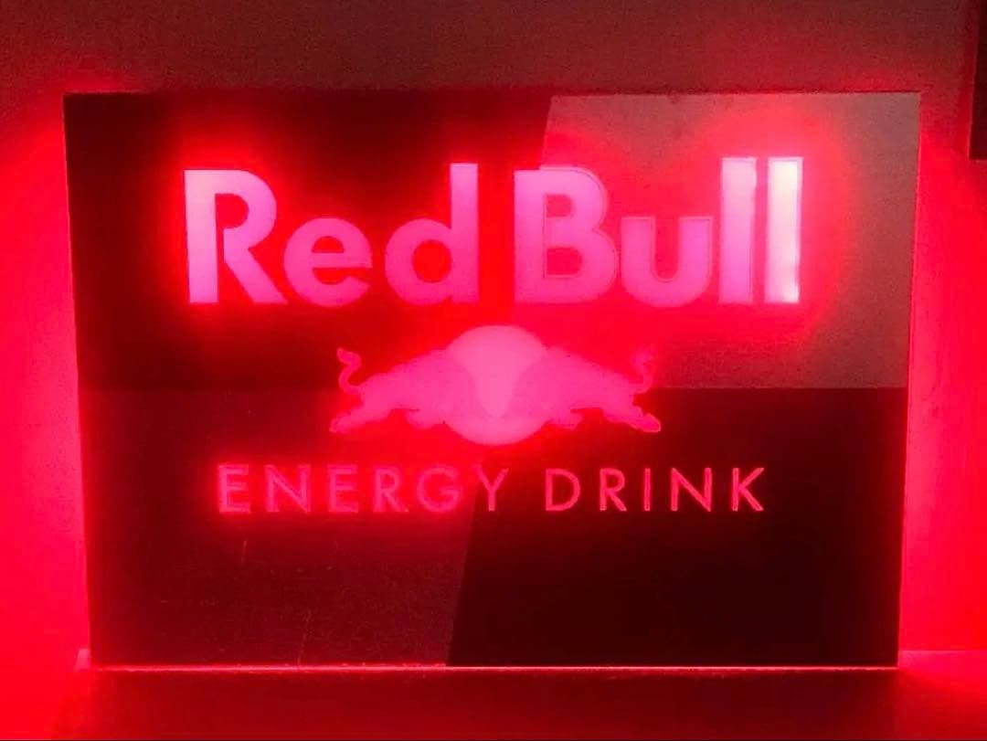 レッドブル　電飾　アメリカン雑貨・看板