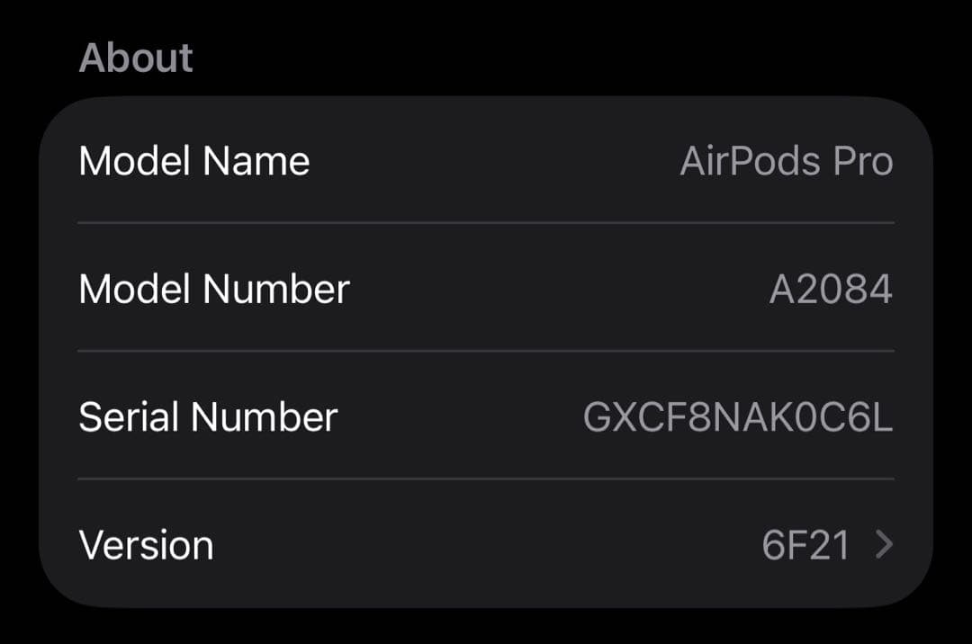 イヤホン AirPods Pro 1