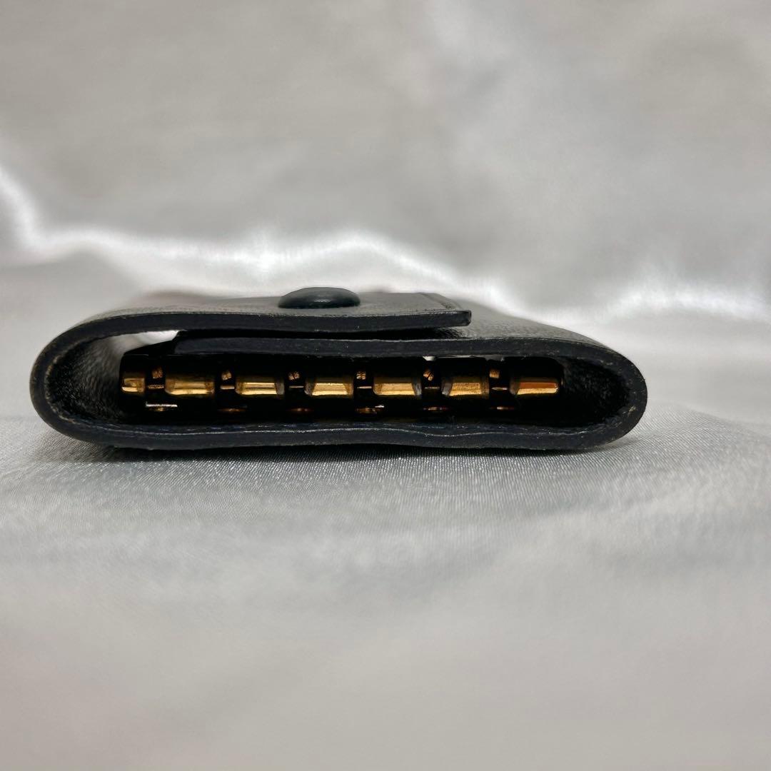 【早い者勝ち‼️】HERMES エルメス キーケース セリエ 黒 ブラック レザー