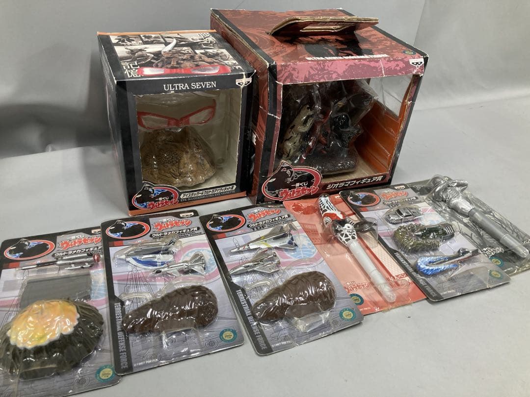 ウルトラセブン 一番くじ ジオラマフィギュア賞 含む8個セット
