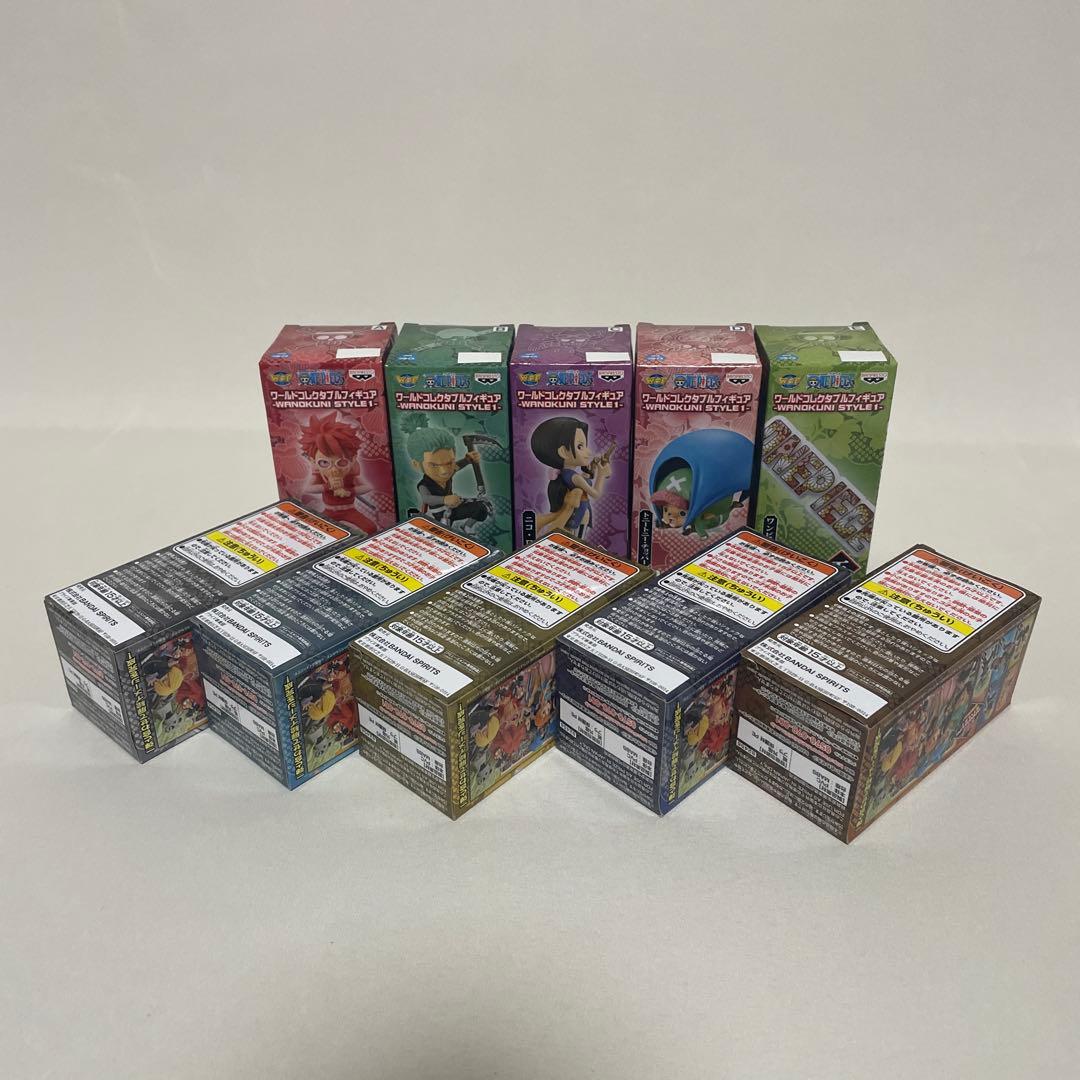 ワンピース　ワールドコレクタブルフィギュア ワノ国スタイル全10種