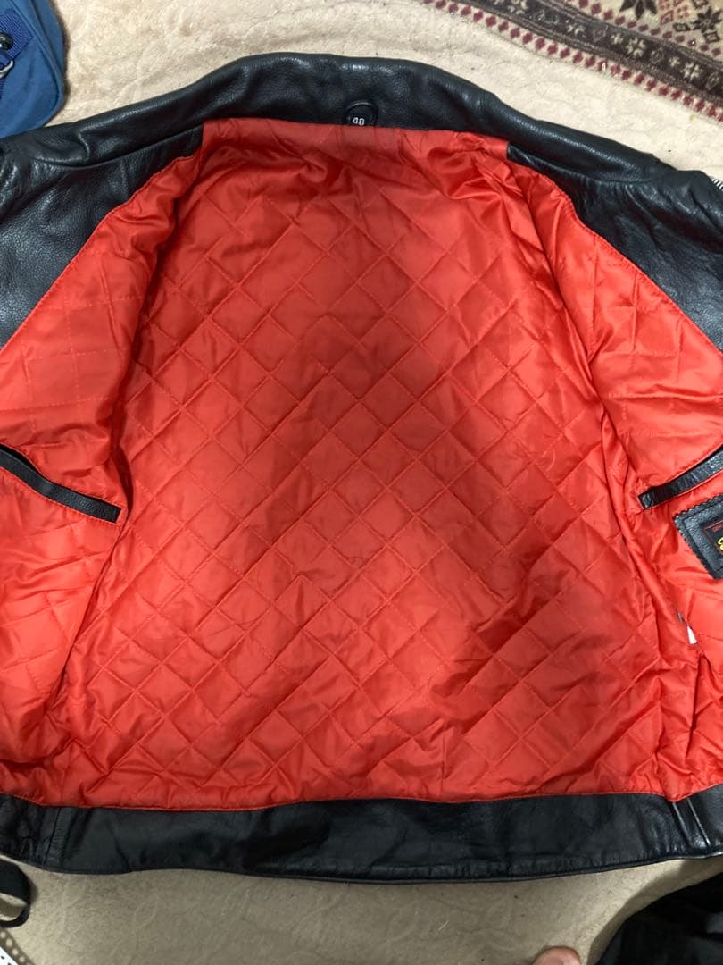 値下げ！FREEDOM シングルライダースジャケット 48 黒 フリーダム