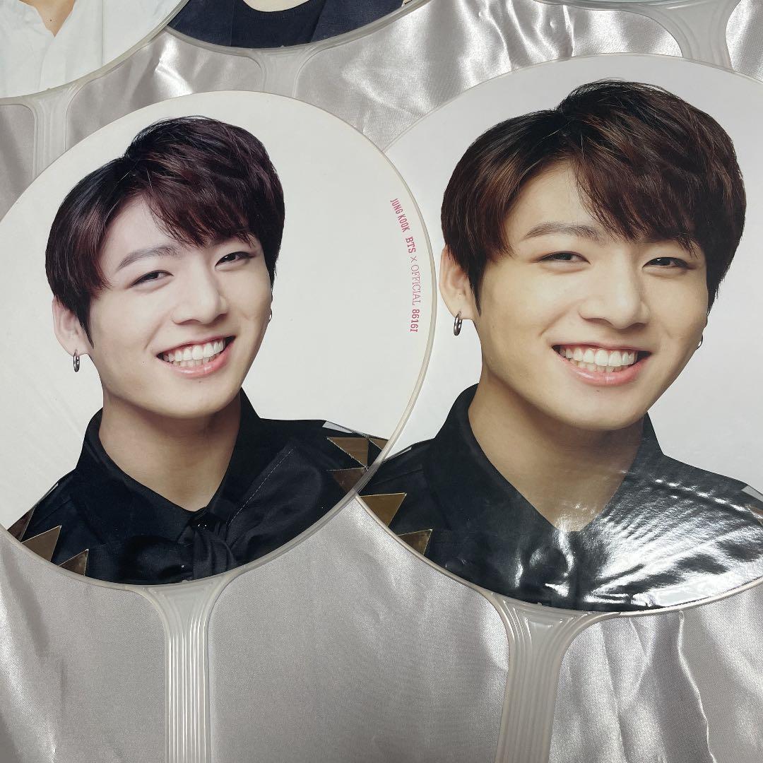 ジョングク うちわ コンプ　セット　フラッグ