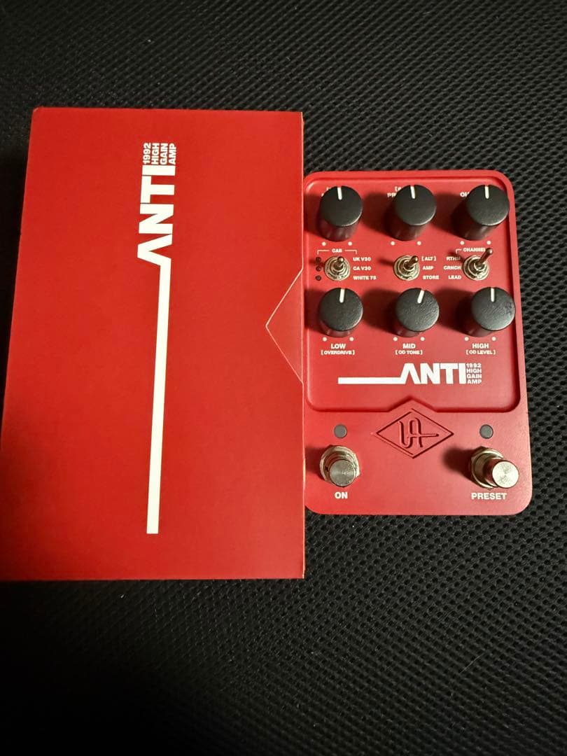 ギター UAFX ANTI High Gain Amp UNIVERSAL AUDIO