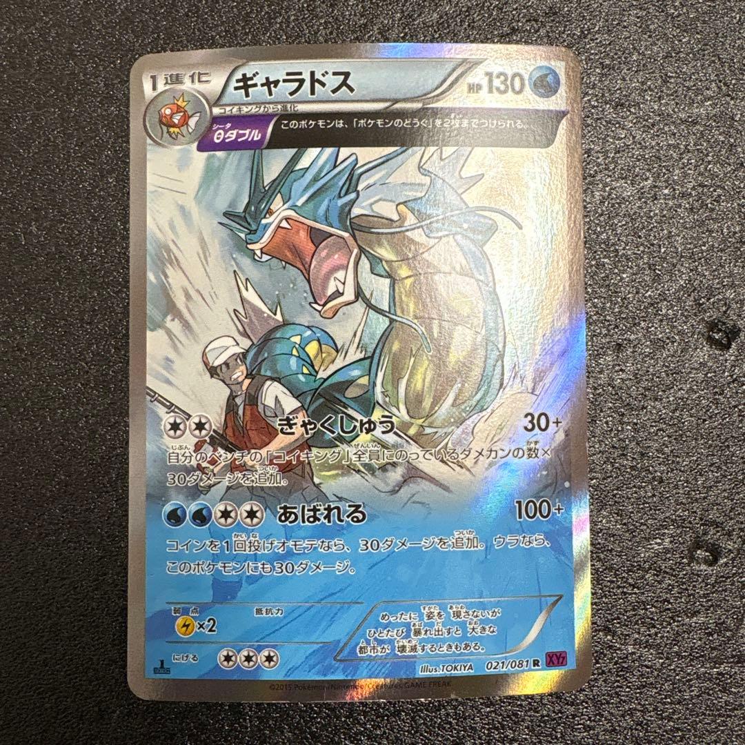 レア　ギャラドス R XY7 バンデットリング