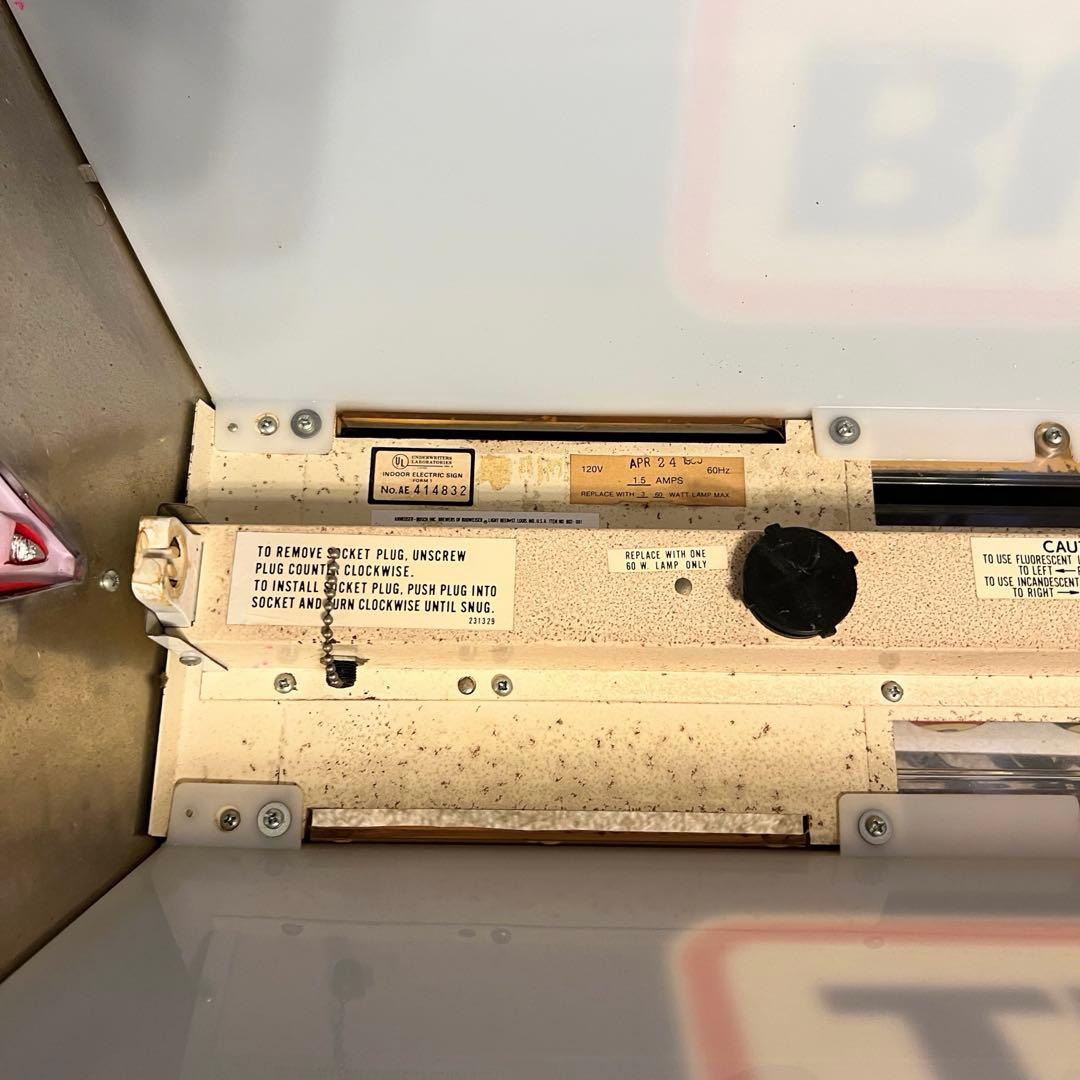 BUDLIGHT バドライト プールバーライト ヴィンテージ 照明⭐️状態良好⭐️