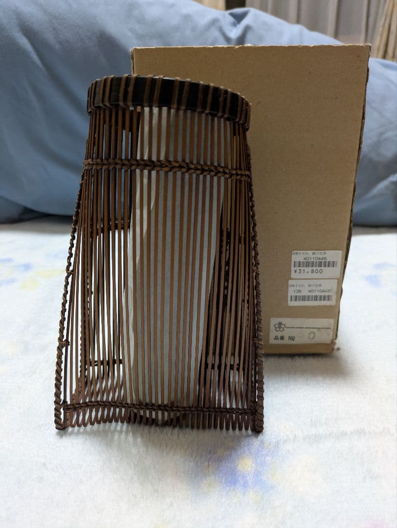 茶道具　花入　名残すだれ　掛け花用