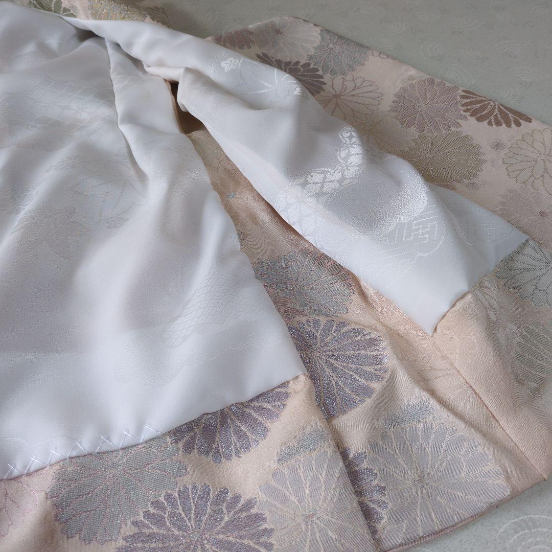 七五三３歳正絹刺繍入りの被布（中綿無し）