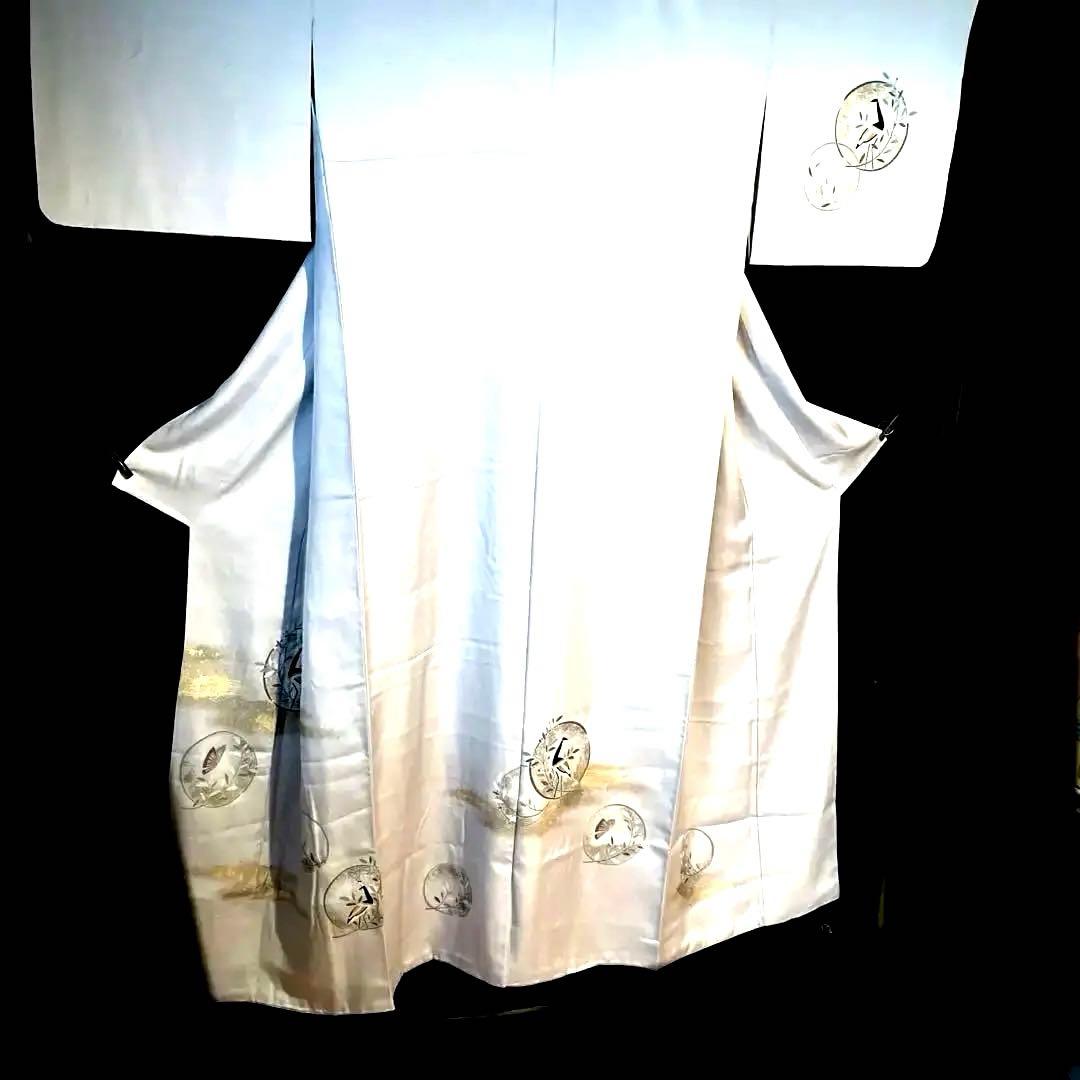 シックで上品。華やかな正絹袷訪問着単品、結婚式、卒業式、慶事など。