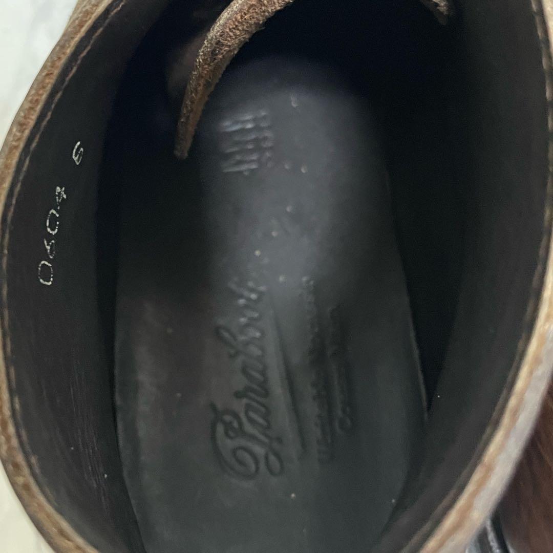 Paraboot ブラウン モカシンブーツ