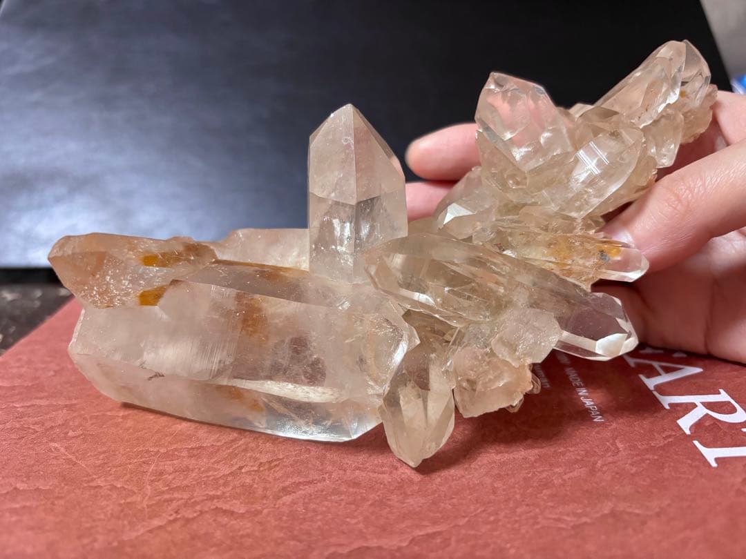 【希少】天然ヒマラヤ水晶クラスター(マニカラン産) マニカラン水晶 大きめ