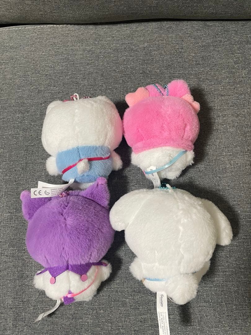 ちいかわ サンリオ コラボ マスコットホルダー 4種セット