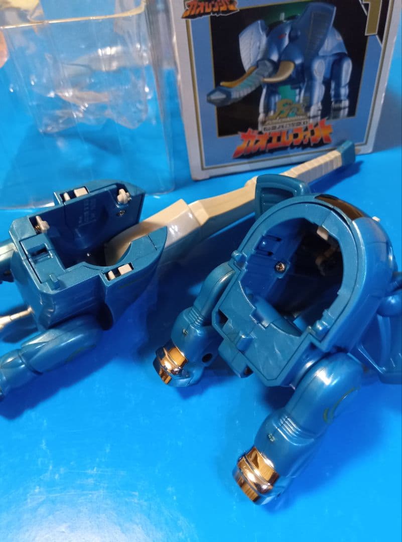 ガオエレファント　 ガオレンジャー　超合金　 ガオキング 　ジャンク　ポピー