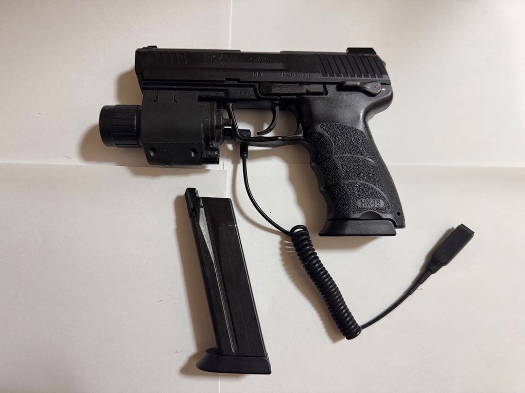 東京マルイ ガスブローバックエアガン HK45 ブラック おまけ付き