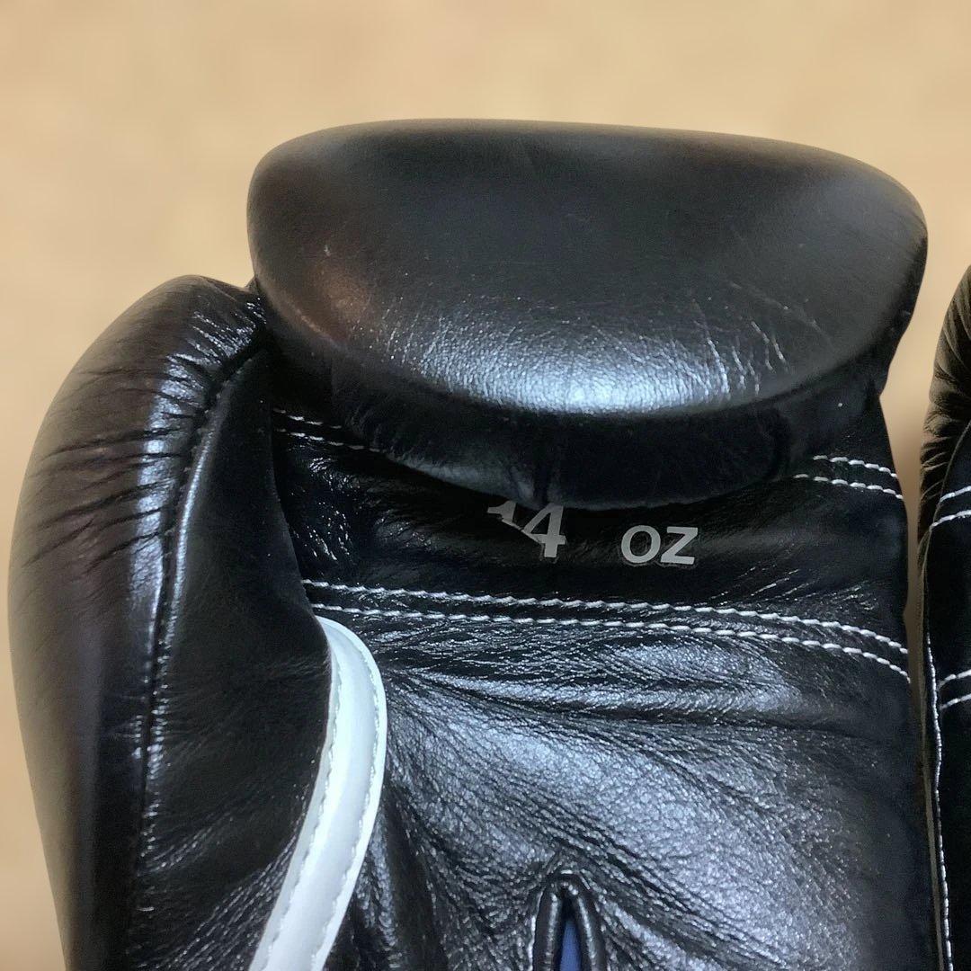 【美品】Winning ボクシンググローブ ブラック 14オンス