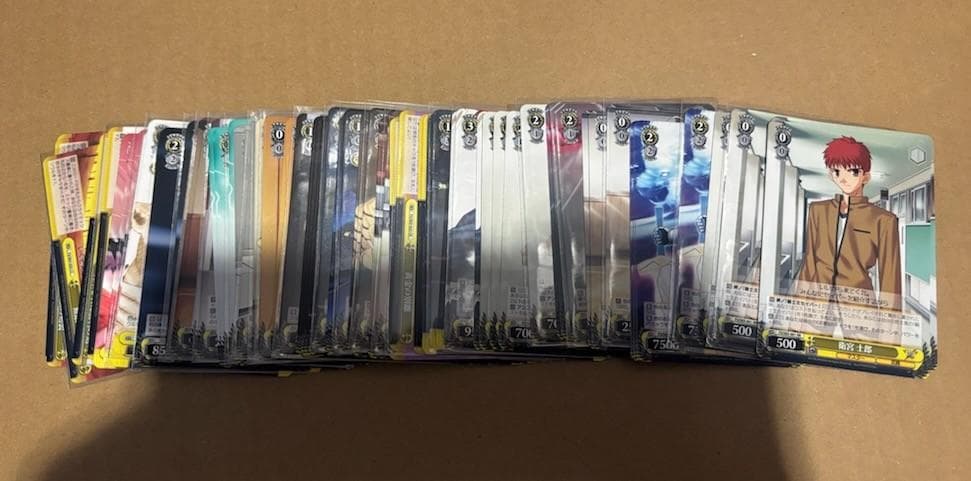 WS　フェイト　Fate　Fate/stay night　RR以下　4コンセット