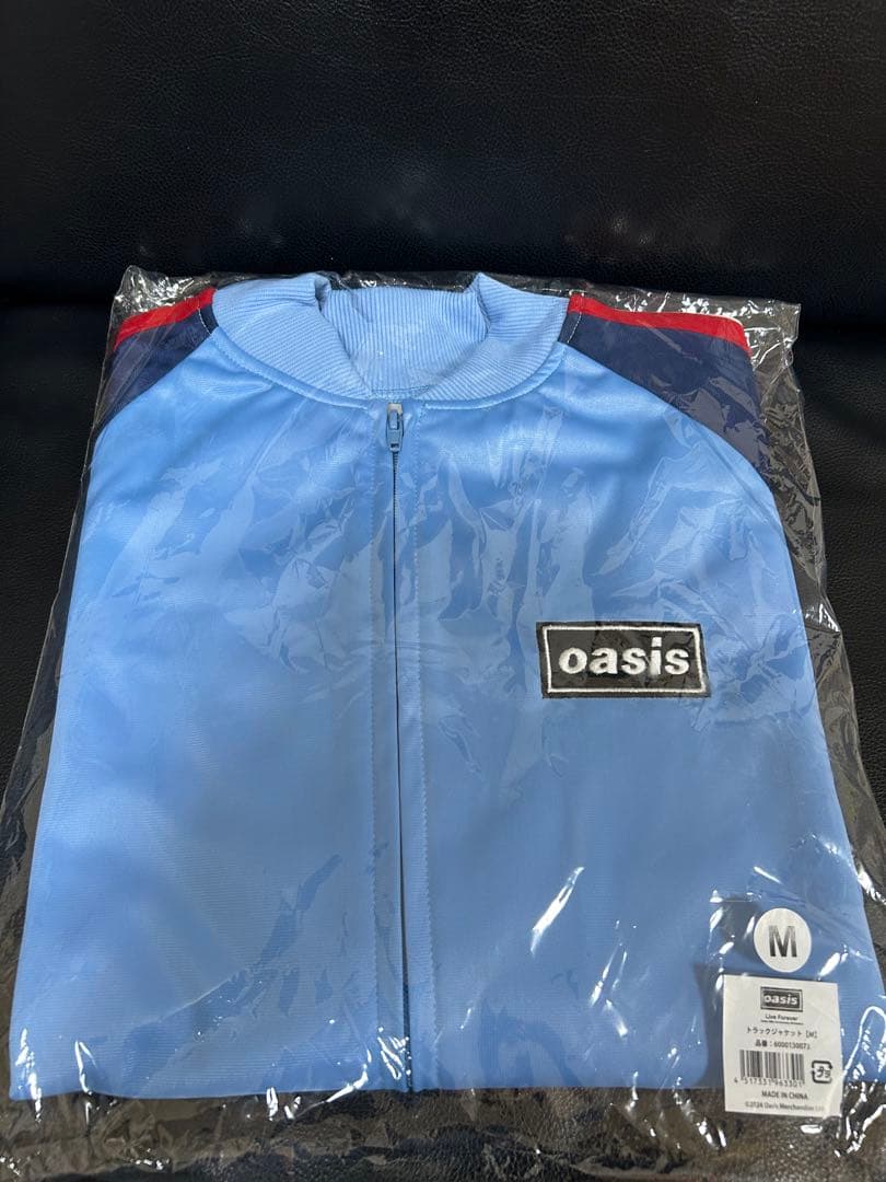 未使用 oasis トラックジャケット Mサイズ オアシス30周年 特別展 限定