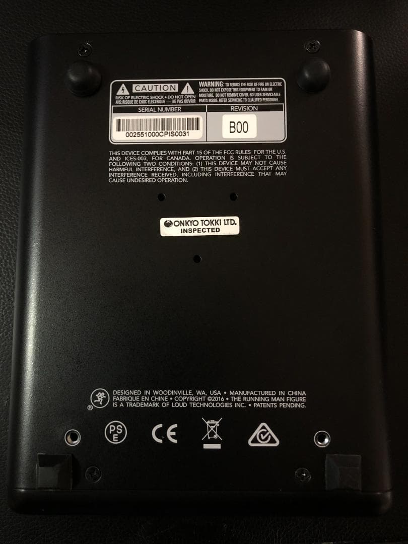 MACKIE 402VLZ4 4チャンネルアナログミキサー 完動・美品