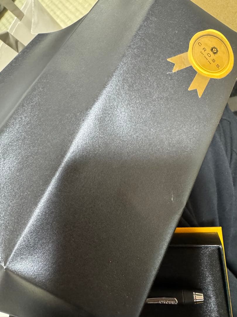 CROSS ブラックボールペン ギフトボックス付き