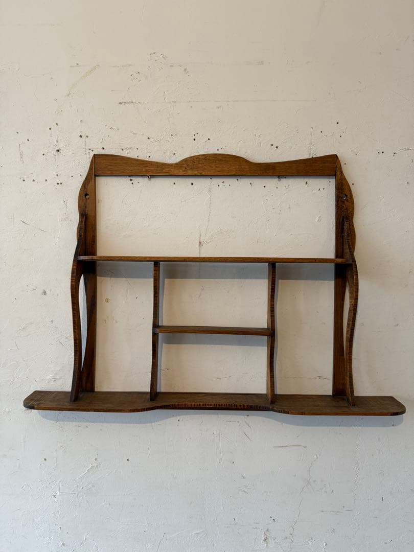 年末・年始SALE ビンテージ ウォールシェルフ　ウォールラック　飾り棚