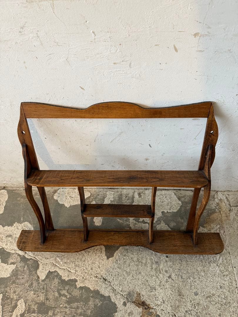 年末・年始SALE ビンテージ ウォールシェルフ　ウォールラック　飾り棚