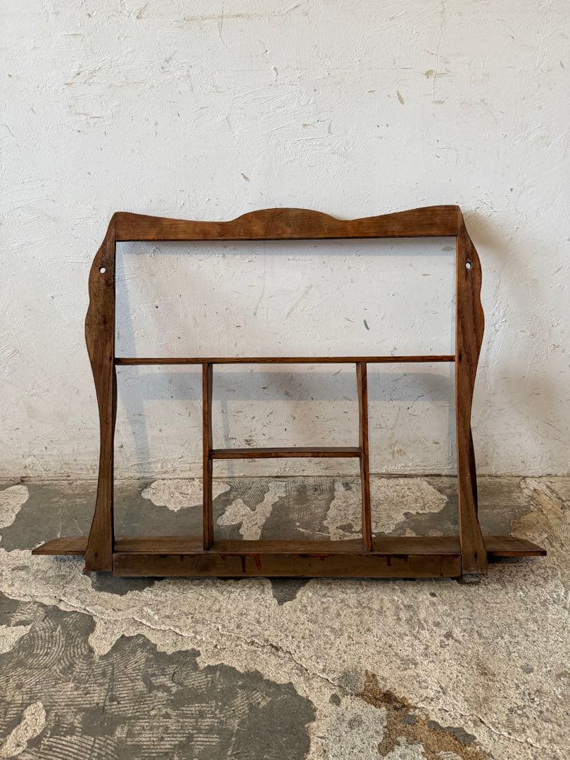 年末・年始SALE ビンテージ ウォールシェルフ　ウォールラック　飾り棚